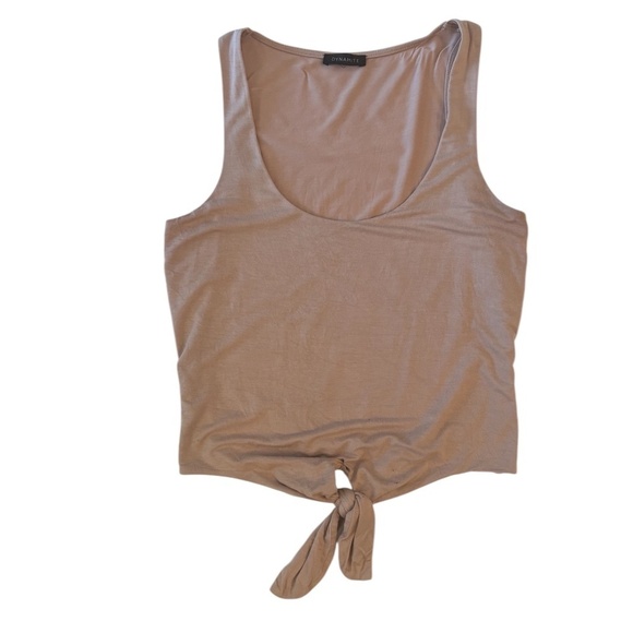 Dynamite Sleeveless Crop Tops Size Small White and Beige - Picture 4 of 12